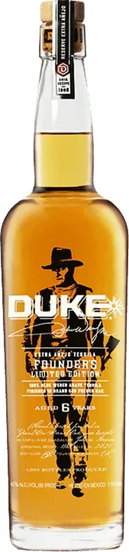 Duke Extra Anejo Tequila Aged 6 Years Founders Limited Edition 750ml
