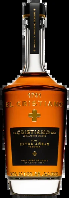 EL CRISTIANO TEQUILA EXTRA ANEJO 750ML