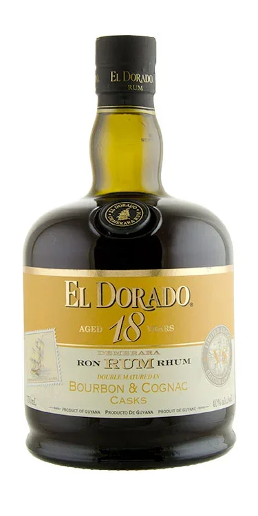 El Dorado 18 Year Bourbon & Cognac Cask Rum 750ml