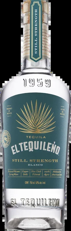 El Tequileño Still Strength Blanco Tequila