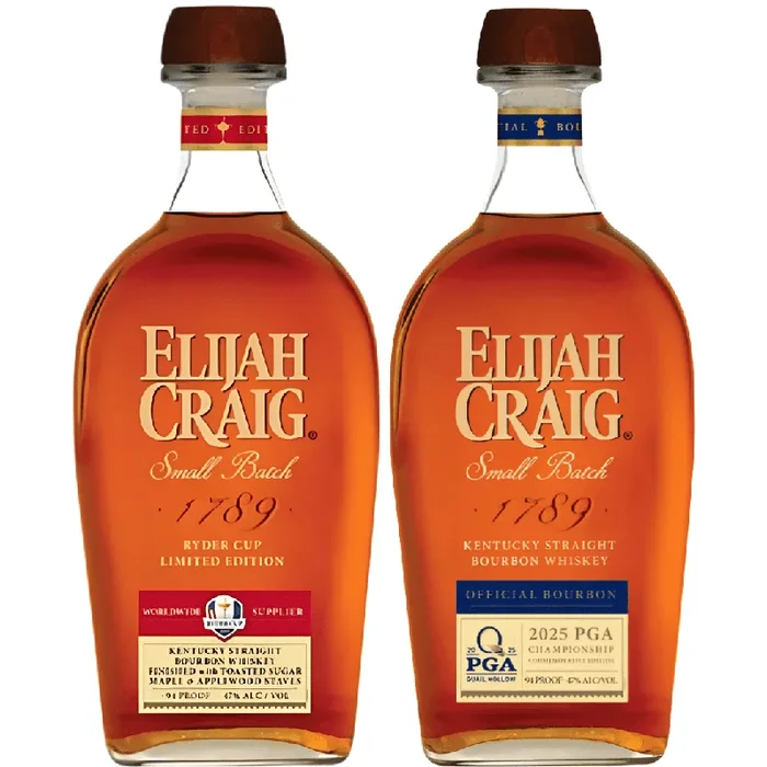 Elijah Craig 2025 PGA Ryder Cup Golf Collector’s Bundle