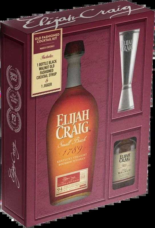 Elijah Craig Father of Bourbon Small Batch Old Fashioned Cocktail Kit