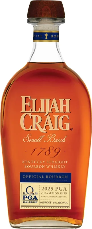 Elijah Craig Small Batch PGA Championship Straight Bourbon Whiskey 2025 750ml