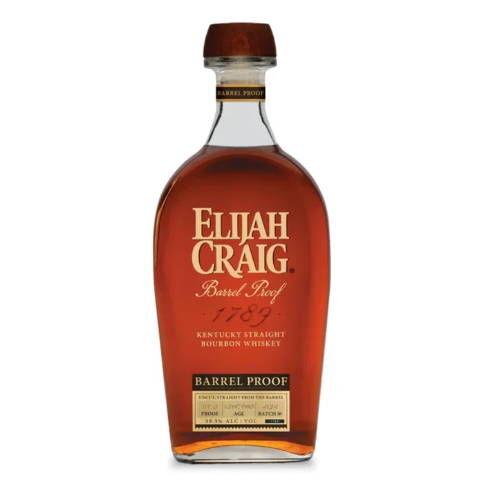 Elijah Craig Straight Bourbon Barrel Proof 10 Year Whiskey – A125