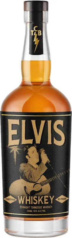 Elvis Tiger Man Straight Tennessee Whiskey 750ml