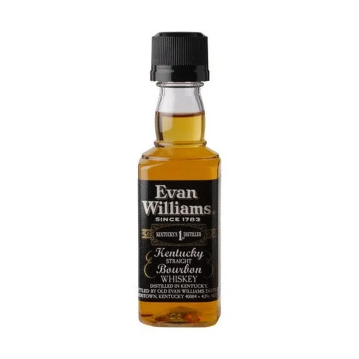 Evan Williams Kentucky Straight Bourbon Whiskey 15-Pack (50ml)