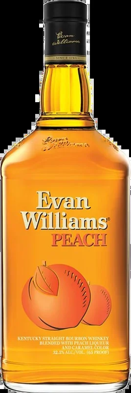 Evan Williams Peach Bourbon Liqueur
