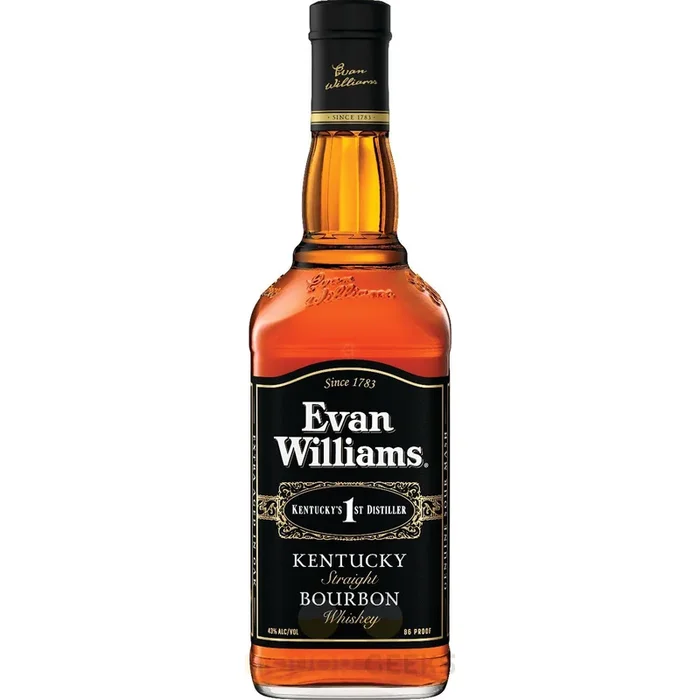 Evan Williams Straight Bourbon Black Label Whiskey