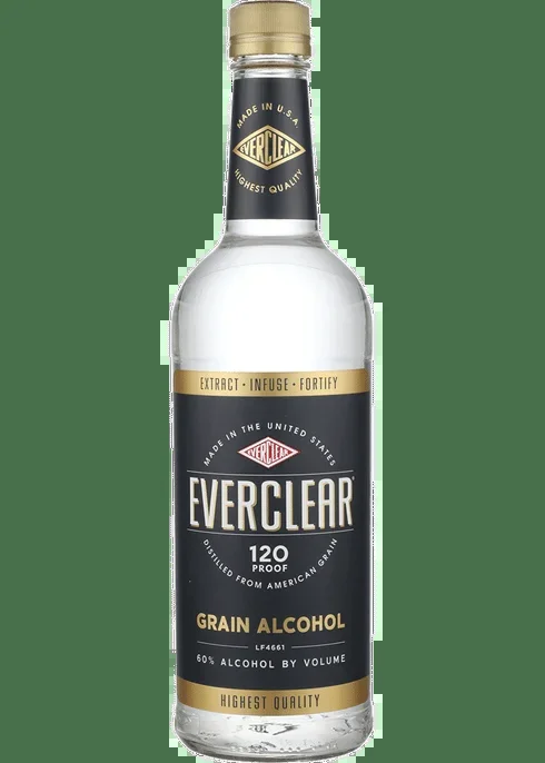 Everclear Grain Alcohol 190 Proof 1L