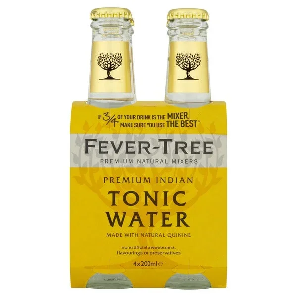 Fever Tree Premium Indian Tonic Water – 4PK