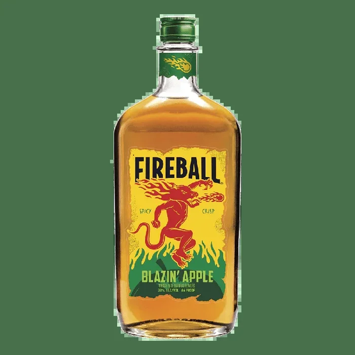 FIREBALL BLAZIN APPLE GLASS 750ML