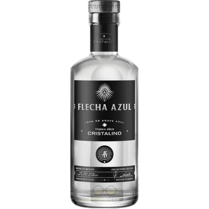 Flecha Azul Tequila Anejo Cristalino Collectors Edition
