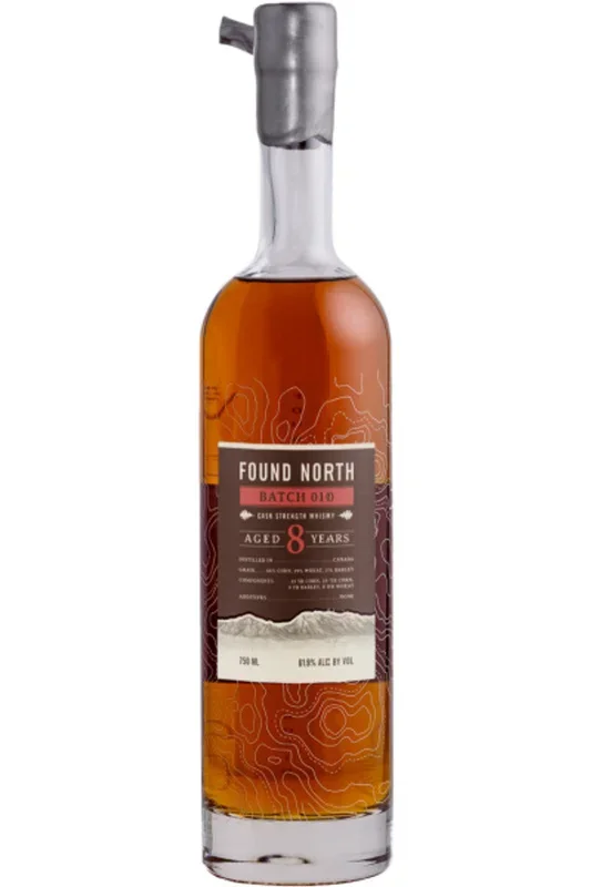 Found North Batch 010 8 Year Old Cask Strength Whisky 750ml