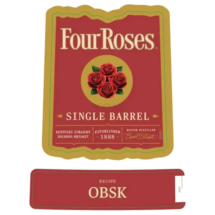 Four Roses OBSK Single Barrel Bourbon 120.8 Proof