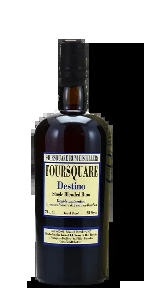 Foursquare 14 Year Old Destino 2003 Velier Rum