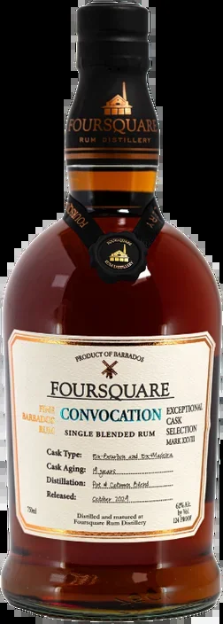 Foursquare Exceptional Cask Selection Mark XXVIII Convocation Rum