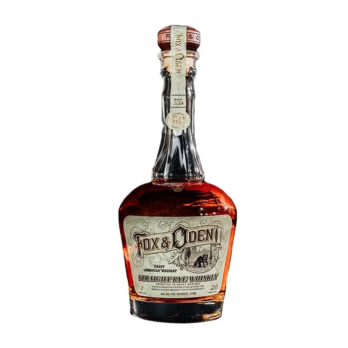 Fox and Oden Rye Whiskey 750ml