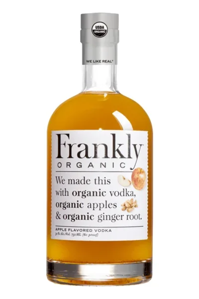 FRANKLY VODKA APPLE FLAVORED ORGANIC TEXAS 750ML