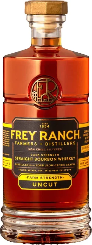 Frey Ranch Farm Strength Uncut Straight Bourbon Whiskey 750ml
