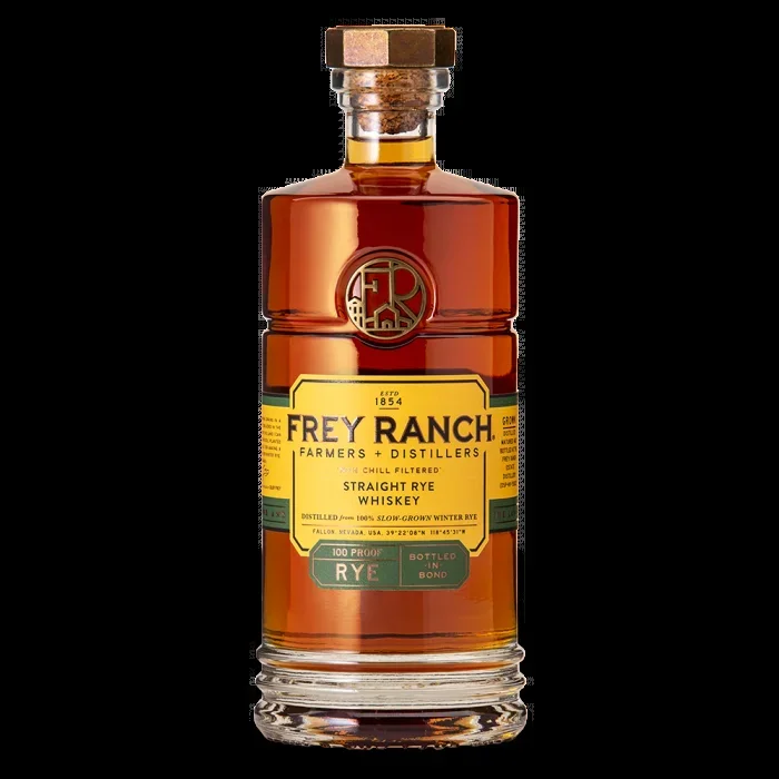 Frey Ranch Framers + Distllers Bottled in Bond Straight Rye Whiskey