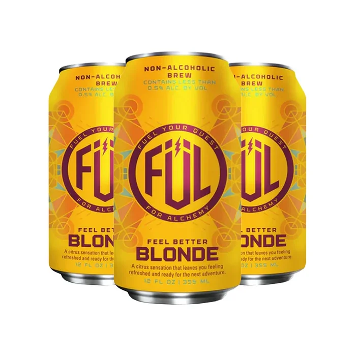 Ful Feel Better Blonde NA Beer 6pk/12oz Cans
