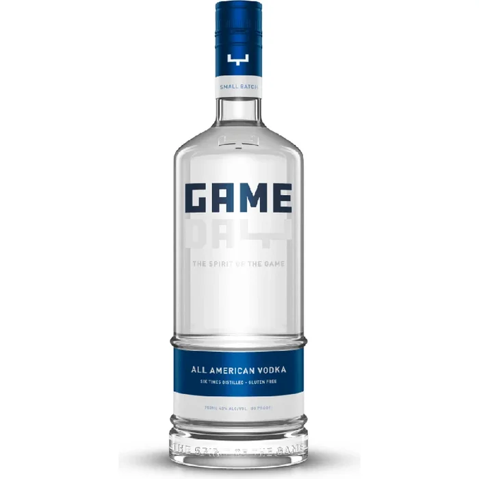 Game Day Vodka Blue & White