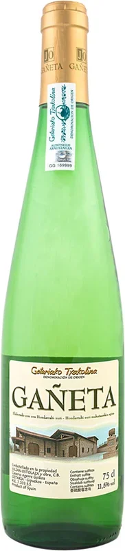Ganeta Txakolina White 2024 750ml