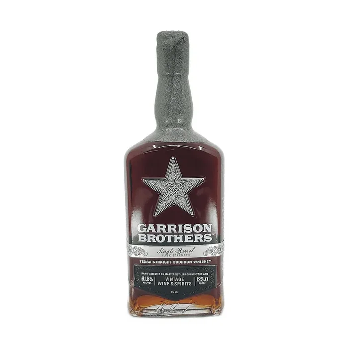 Garrison Brothers Single Barrel VW&S Texas Straight Bourbon Whiskey