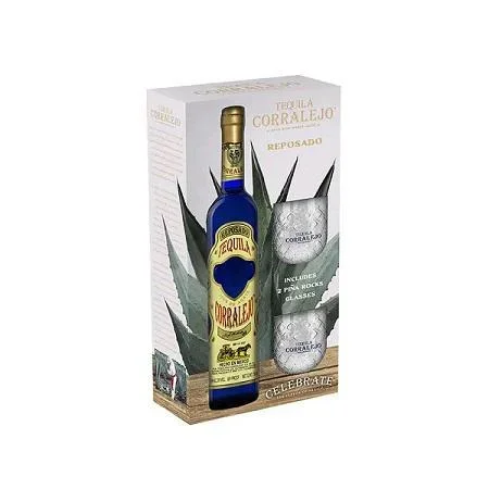 Gift Set Corralejo Reposado w/2 glasses