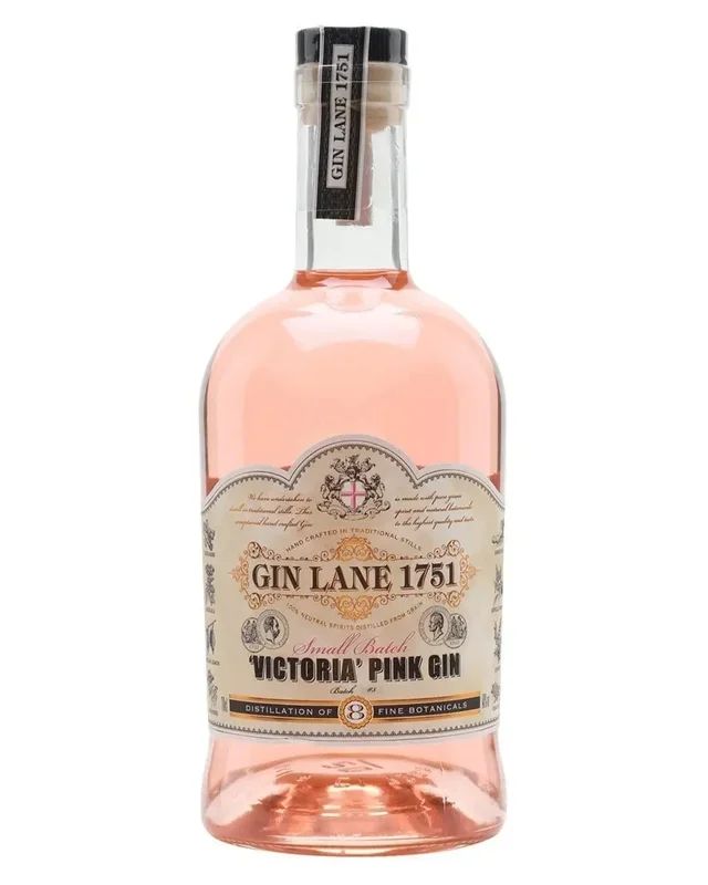 Gin Lane 1751 Victoria Pink Gin, 70 cl