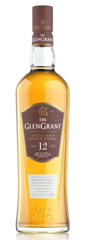Glen Grant 12 Year Old Single Malt Whisky 750ml