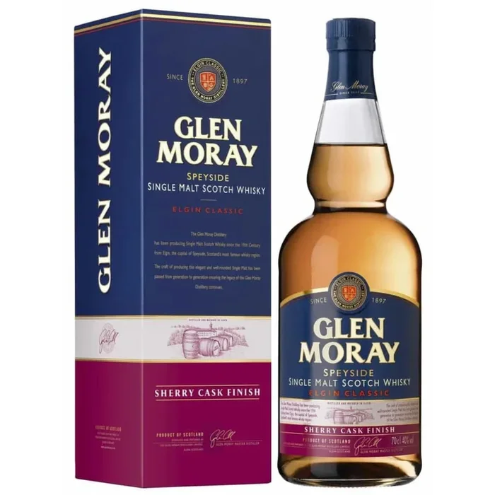 Glen Moray Elgin Classic Sherry Cask Finish Speyside Single Malt Scotch Whisky
