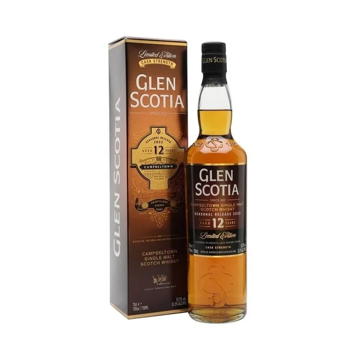 Glen Scotia 12 Year Old Amontillado Sherry Cask 2022 Campbeltown Single Malt Scotch Whisky