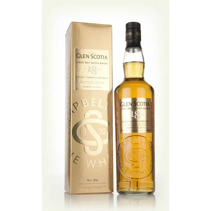Glen Scotia 18 Year Single Malt Whisky 750ml