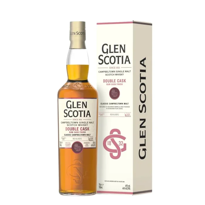 Glen Scotia Single Malt Scotch Double Cask Rum Cask Finish Whiskey