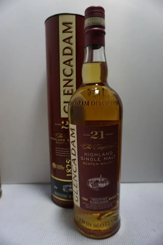 GLENCADAM SCOTCH SINGLE MALT HIGHLAND 92PF 21YR 750ML