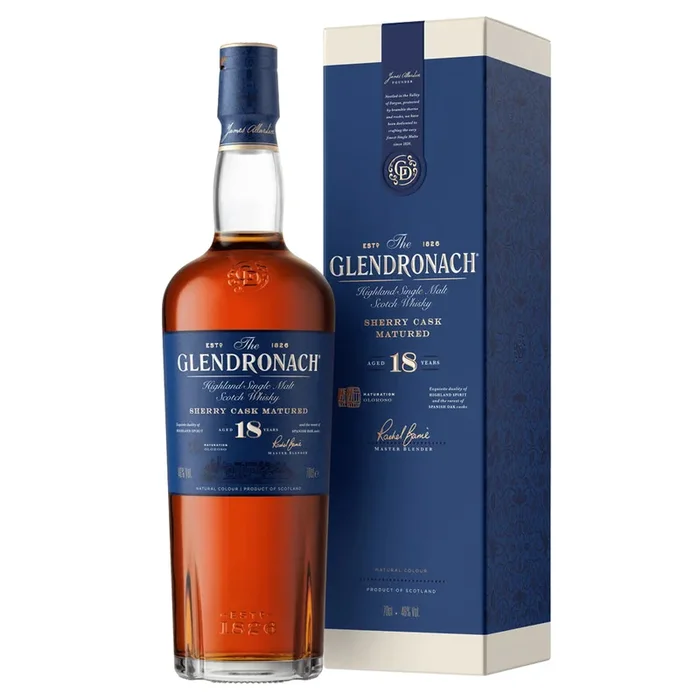 GlenDronach 18 Year Old Sherry Cask Matured Scotch Whisky