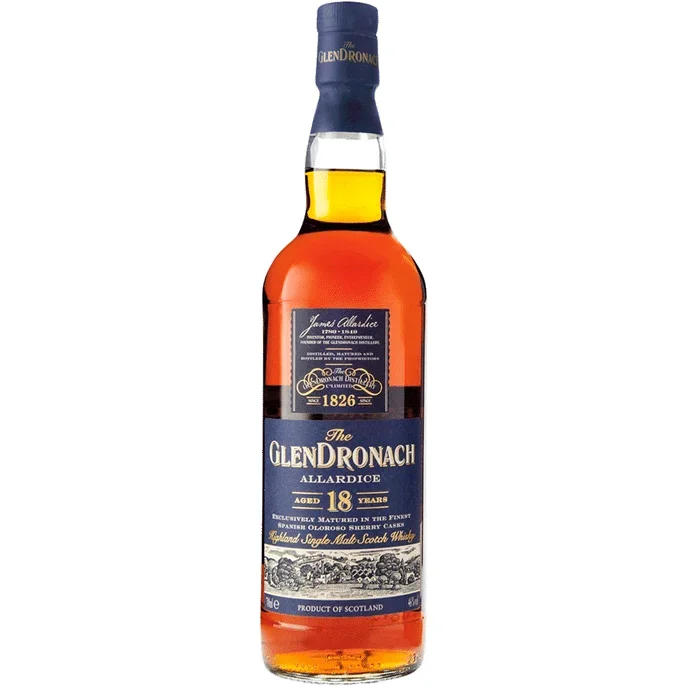 Glendronach Allardice 18 Year Scotch Whiskey