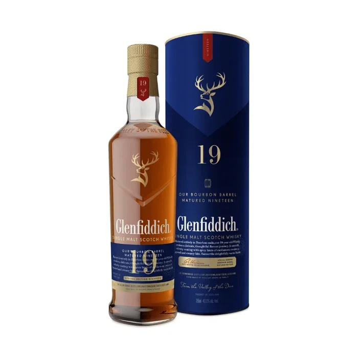 Glenfiddich 19 Year Old ‘Ex-Bourbon’ Single Malt Scotch Whisky (Pre-Order)
