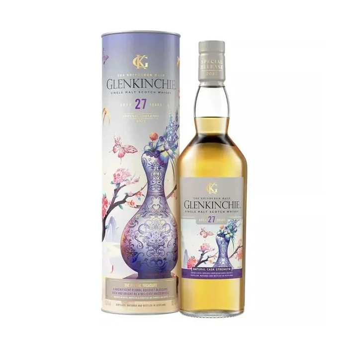 Glenkinchie 27 Year Old ‘The Floral Treasure’ Special Release 2023 Single Malt Scotch Whisky
