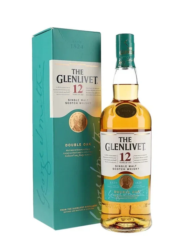 Glenlivet 12 Year Old Double Oak Single Malt Scotch Whisky 750ml