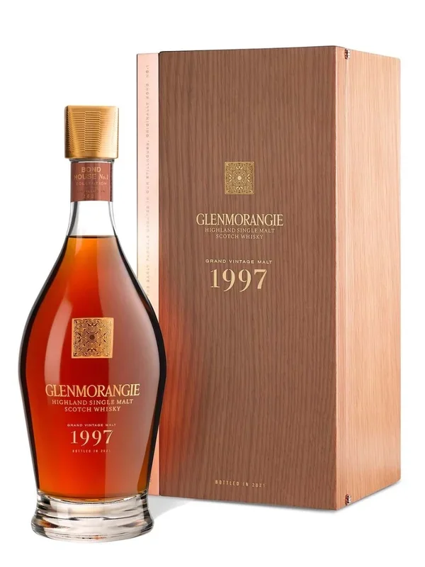 GLENMORANGIE SCOTCH SCOTCH SINGLE MALT 1997 VTG BOTTLED IN 2021 750ML