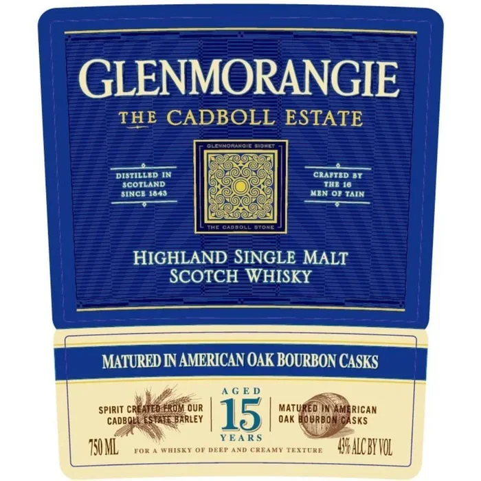 Glenmorangie The Cadboll Estate 15 Year Old