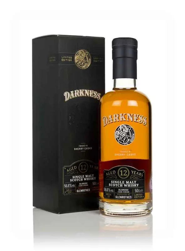Glenrothes 12 Year Old Oloroso Cask Finish (Darkness) Whisky | 500ML