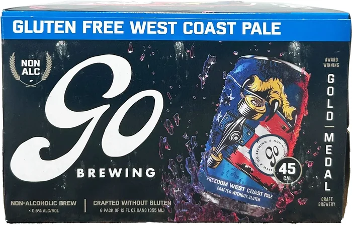 Go Brewing Non-Alcoholic Freedom West Coast Pale Ale 6pk Cans