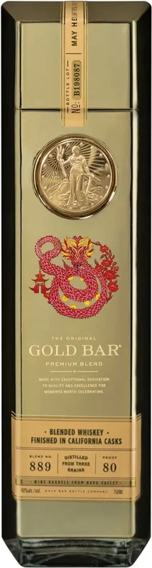 Gold Bar American Whiskey Lunar New Year 750ml