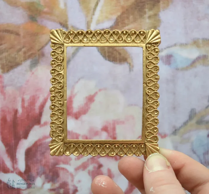 Gold Mermaid Scale Mirror