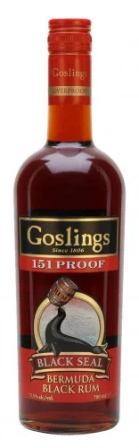 Gosling’s Black Seal Rum 151 Proof 1L