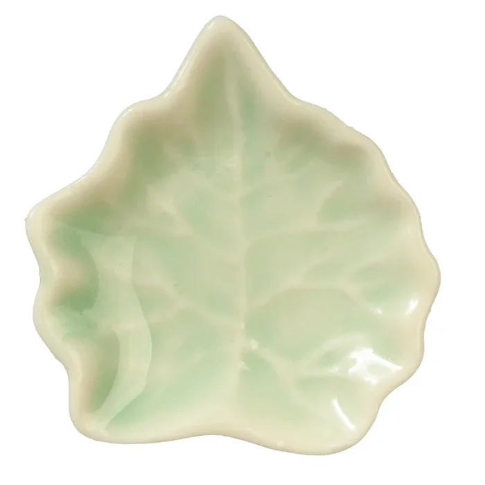 Green Leaf Plate