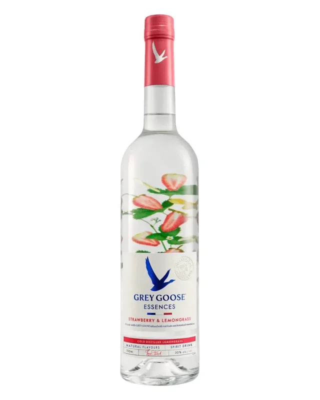 Grey Goose Essences Strawberry & Lemongrass Vodka Based Spirit, 70 cl